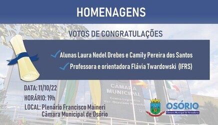legislativo-outorgara-votos-de-congratulacoes-a-alunas-e-professora-do-ifrs
