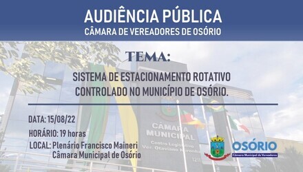 legislativo-promovera-audiencia-publica-para-debater-sobre-estacionamento-rotativo